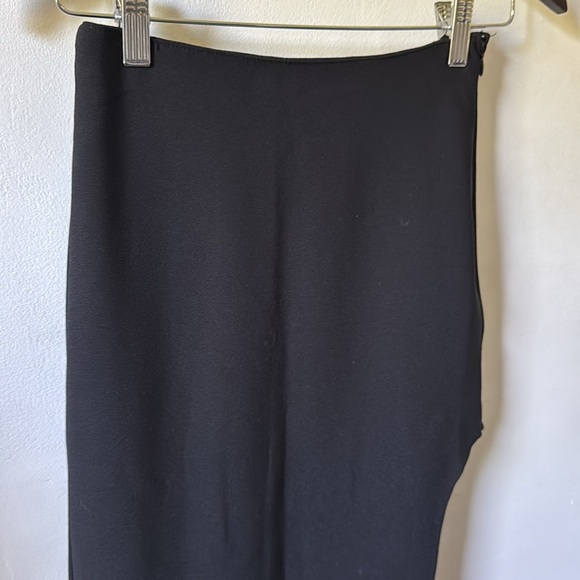 Abercrombie & Fitch Side Slit Midi Skirt - Picture 7 of 8